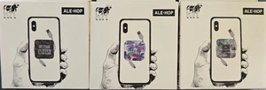 Ale-Hop Cable/Storage adhesive, Reusable. For Back Of Phone Case. 3 Designs - Afbeelding 1 van 12
