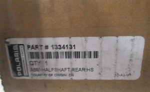 POLARIS 1334131 ASM Halfshaft Rear HS GENUINE NEW - Picture 1 of 3