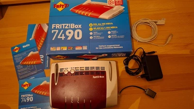 AVM FRITZ!Box 7490 WLAN Router mit Modem (20002584) - Bild 1 von 4