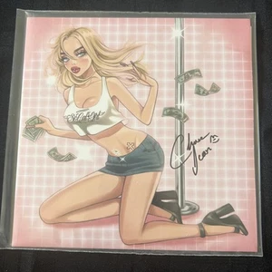 [SIGNED] Chase Icon 7" Pink Glitter Vinyl SoCal Girl / Girl Like Chase Grafitti - Bild 1 von 3