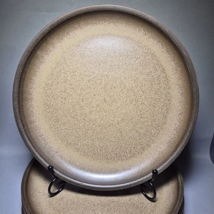 5x Denby Romany Dinner Plate 25.5cm Diameter Vintage Stoneware 1970's - VGC - Picture 1 of 10