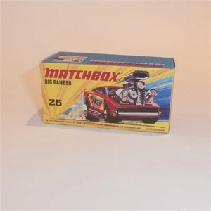 Matchbox Lesney Superfast 26 e Big Banger I Style Repro Box - Bild 1 von 4