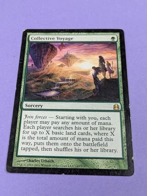 MTG Magic: Commander 2011: Collective Voyage #147/318 Rare - MP - Image 1 of 2
