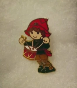 Hallmark Little Drummer Boy Enamel Lapel Pin - Picture 1 of 3
