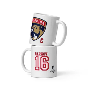 Florida Panthers Tasse 11 oz mit Spieler Stanley Cup Finale 2025 - Bild 1 von 6
