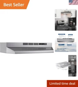 Broan Nu-Tone , 30-Inch, Stainless Print Guard Fingerprint Resistant Ductless... - Picture 1 of 7