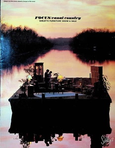 Sibley's Furniture Show & Sale Ad Catalog Canal Country Focus 1980s Rochester NY - Picture 1 of 3