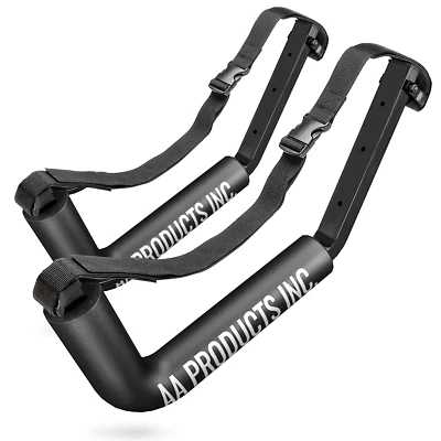 AA PRODUCTS INC 2 pcs Canoe Kayak Snowboard Surfboard Paddleboard Wall Cradle Mount Storage Rack