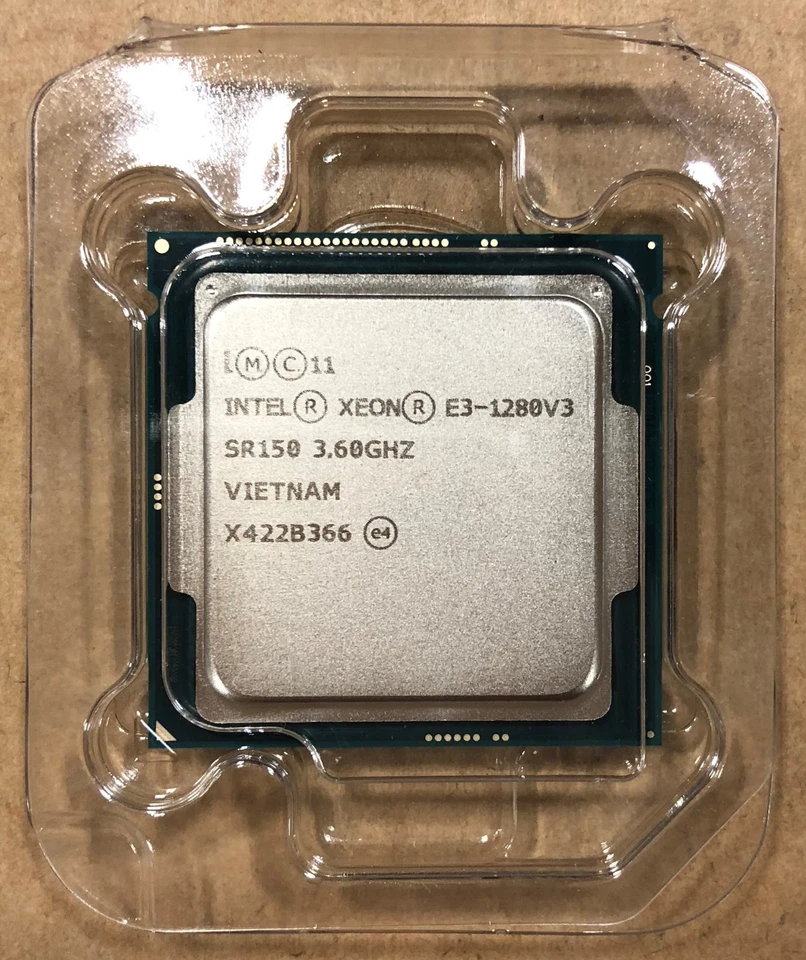 Intel CM8064601467001 SR150 Xeon Processor E3-1280 v3 8M Cache TESTED CR - Image 1 of 1