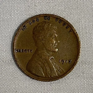 1917 P Lincoln Wheat Cent Sammlermünze (gut) (bitte beschreibung lesen) - Bild 1 von 2