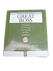 How to become a GREAT BOSS unabridged  by Jeffrey Fox - AUDIO - NEW & UNOPENED - Picture 1 of 5