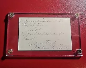 Adeline Dutton Train Whitney, 1824-1906 American Poet Writer Signed, Signature - Picture 1 of 1