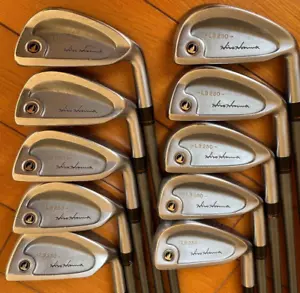 HONMA LB280 Iron Set of 10 3-11-SW SUPER LIGHT TITANIUM Graphite Flex R-1 Mens - Picture 1 of 20