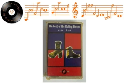 The Best Of The Rolling Stones Jump Back ’71 – ’93 Cassette Tape New Sealed - Image 1 of 4