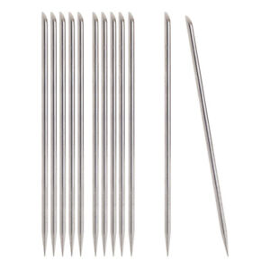 12x Metal Manicure Tools Cuticle Pusher and Scraper for Nail Salon 5.8 Inches