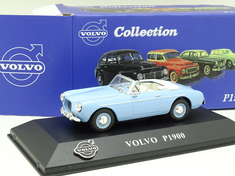 Atlas Uh Press 1/43 - Volvo P1900 Blue - Image 1 of 1