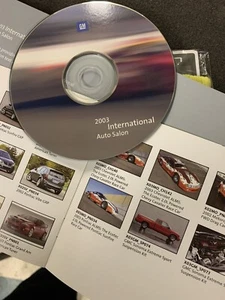 GM Chevrolet 2003 International Auto Salon kit de prensa Automotive CD Images Especificaciones - Imagen 1 de 3