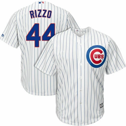 Anthony Rizzo #44 Chicago Cubs Home Authentic Jersey by Majestic Sz 44 & 48 NWT Cover