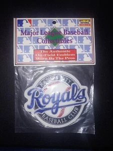 KANSAS CITY ROYALS BASEBALL CLUB EMBROIDERED PATCH  - Picture 1 of 3