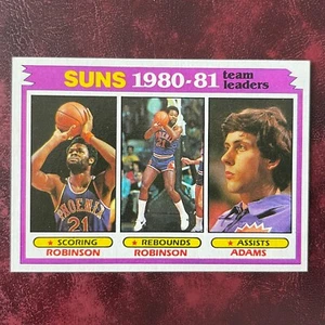 1981-82 Topps Set PHOENIX SUNS TEAM LEADERS #60 - NM/MINT+ *HIGH GRADE* VENDING - Picture 1 of 2
