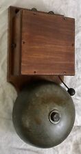 Vintage Electric Bell, Wall Mountable Industrial, Factory, School, Fire etc