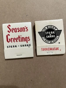 Steak n Shake matchebook - Picture 1 of 2