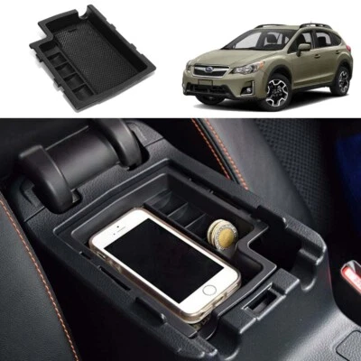 Armrest Storage Box For Subaru XV Crosstrek 2012-2017 Central Console Case Tray - image 1 of 4
