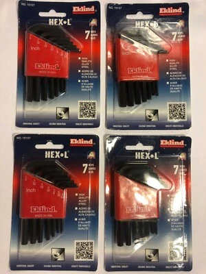 Hex Set Inches 7 Different Sizes L-Shaped Convenient Holder to Organize Lot of 4 - Image 1 of 2