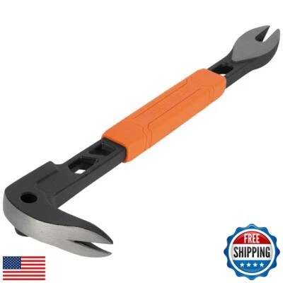 Extractor de clavos Klein Tools 66093 con hoyuelo integrado, acero al carbono de alta resistencia Foto 1 de 4