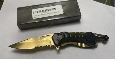 Cuchillo de bolsillo M-Tech 8” - Combate táctico - Hoja de acero inoxidable MT-A705 nuevo en caja Foto 1 de 4