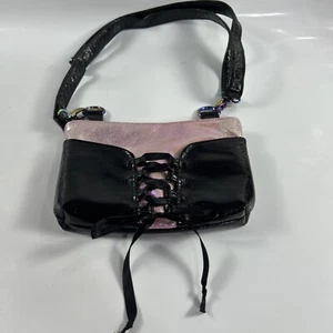 Handmade Corset Clutch, Wristlet or Crossbody Bag - Picture 1 of 7