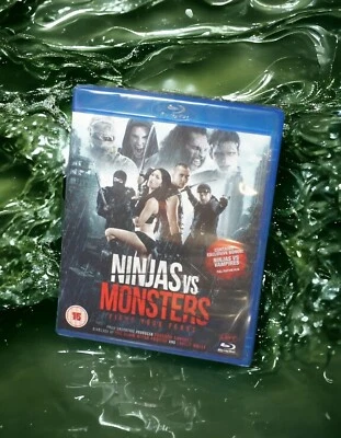 Ninjas vs Monsters blu ray Run time 96 min approx Brand new foil P&P Free - Image 1 of 2