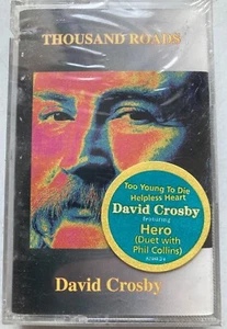 David Crosby: Thousand Roads -Cassette Tape- Classic Rock New & Sealed - Imagen 1 de 3