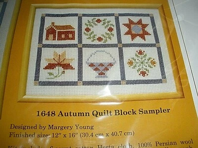 NEW The Creative Circle #1648 Autumn Quilt Block Sampler (CS2) - Image 1 of 3