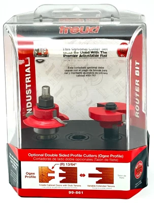 NUEVO Juego de cortador opcional Freud 99-861 para juego de rieles y pilotes 99-761 ~ Envío gratuito. Foto 1 de 4