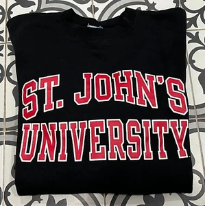 Vintage Early 2000s St. John's University Champion Crewneck Sweatshirt Small - Picture 1 of 5