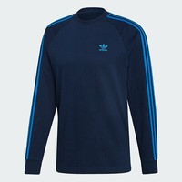 adidas men's originals long sleeve pique tee