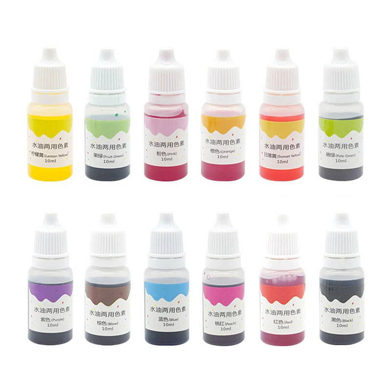 10 ML Soap Dye Pigment Non-toxic Base Color Liquid DIY Manual Colorant Tool Kit  - Image 1 of 4