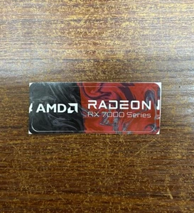 1x AMD Radeon RX 7000 Desktop / Laptop sticker label (NEW) - Picture 1 of 1