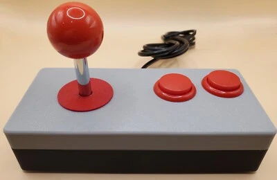 Apple II, IIGS,  Compatible Arcade Joystick (Sanwa Style, 8-Way) - Image 1 of 4