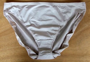 M & S size 8 high leg knickers panties stretchy briefs Natural - Picture 1 of 3