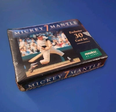 Juego de 30 tarjetas de béisbol Mickey Mantle Pinnacle 1992 selladas de fábrica Foto 1 de 2