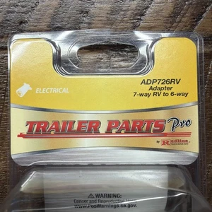 Dexter ADP726RV Plug Adapter 7 way to 6 way Redline Trailer Parts Pro Connector - Picture 1 of 4