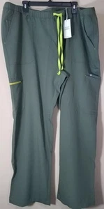 Figs Cairo Cargo Scrub Pants Men size 6XLR Reg Uniform Medical Green GN108 NEW - Picture 1 of 7