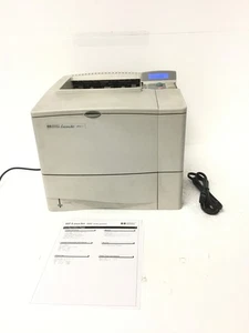 HP LaserJet 4000N C4120A Printer 102K Pages w/ JetDirect 600N & Toner WORKING - Picture 1 of 11