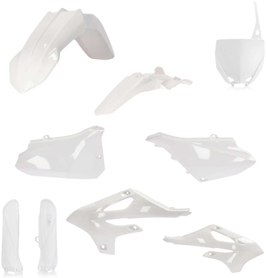 Kit Completo Plástico - Blanco Acerbis 2936200002 Para 22-23 Yamaha YZ85 Foto 1 de 2