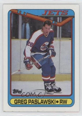 1990-91 Topps Greg Paslawski #154 - Image 1 of 2