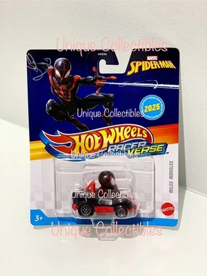 Hot Wheels Racer Verse 2025 Marvel Spider-Man Miles Morales Brand New - Image 1 of 2
