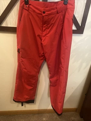 Лыжные штаны Spyder красные размер s/p Thinsulate - Изображение 1 из 4