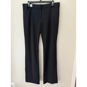 Theory Black Pants Women's Size 12 Career Business Casual Office Trousers - Picture 1 of 3